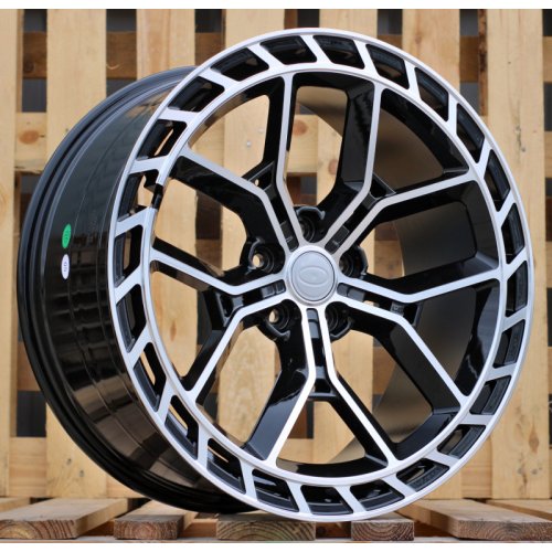 Alu kola Racing Line I5589, 22x10 5x120 ET38, černá matná (zátěžová)