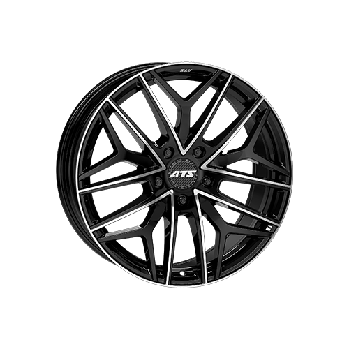 Alu kola ATS PASSION, 23x10 5x130 ET23, černá lesklá + leštění (zátěžová)
