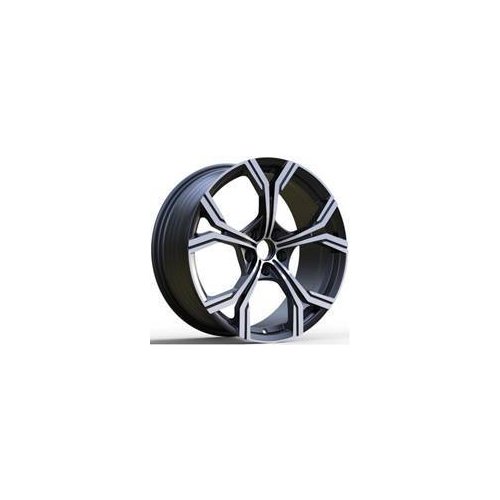 Alu kola Racing Line FBX201, 19x8.5 5x112 ET40, černá + leštění