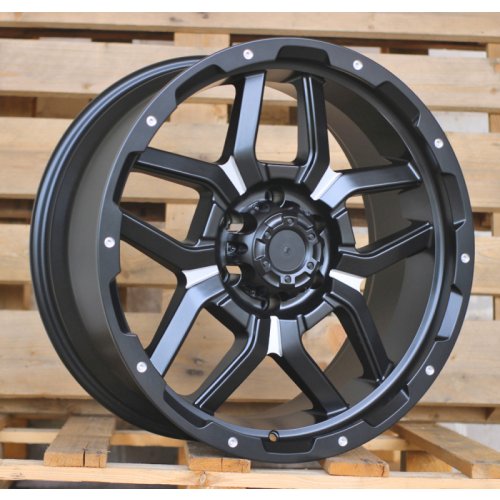 Alu kola Racing Line JT198, 20x9 6x139.7 ET10, černá + leštění
