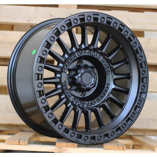 Alu kola Racing Line JT222, 18x9 6x114.3 ET, černá matná