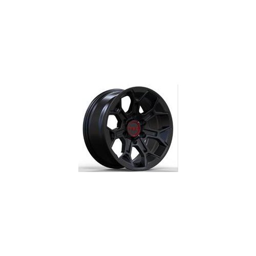 Alu kola Racing Line Y1203, 17x8 6x139.7 ET5, černá matná (zátěžová)