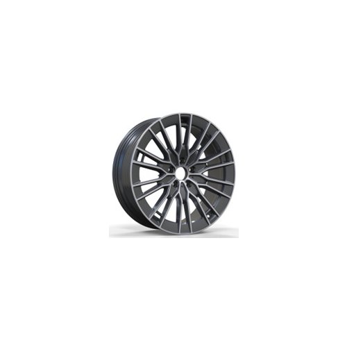 Alu kola Racing Line YF0427, 19x8.5 5x112 ET35.5, černá + leštění