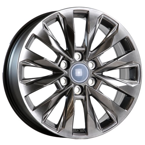 Alu kola Racing Line Y0185, 20x8 6x139.7 ET60, titanová metalíza (zátěžová)