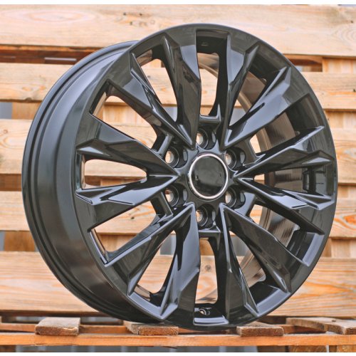 Alu kola Racing Line Y0185, 20x8 6x139.7 ET45, černá lesklá (zátěžová)