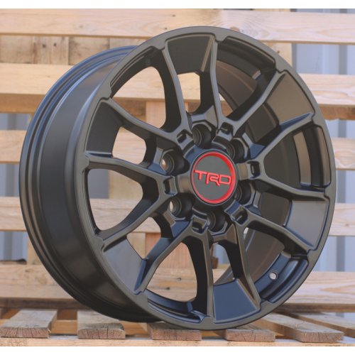 Alu kola Racing Line Y1202, 18x8 6x139.7 ET50, černá matná (zátěžová)