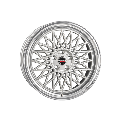 Alu kola BORBET B, 17x7 4x100 ET30, stříbrná + leštění