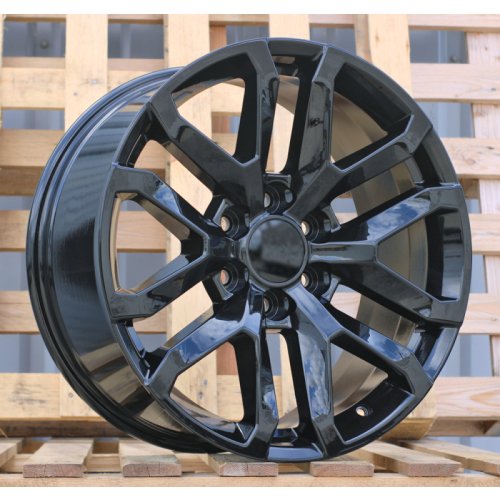 Alu kola Racing Line D1444, 20x9 6x139.7 ET28, černá lesklá (zátěžová)