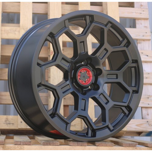 Alu kola Racing Line B1858, 22x9 6x139.7 ET15, černá matná (zátěžová)