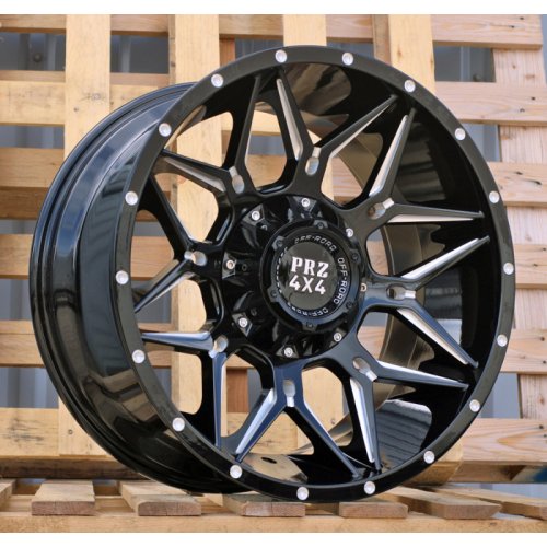 Alu kola Racing Line B1956, 20x10 8x165.1 ET, černá lesklá (zátěžová)