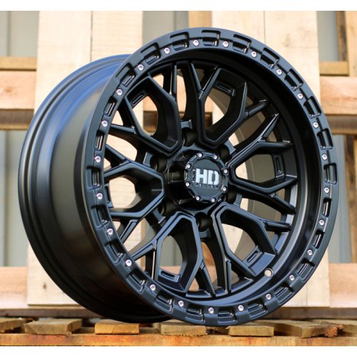Alu kola Racing Line D1972, 20x9 6x139.7 ET, černá lesklá (zátěžová)
