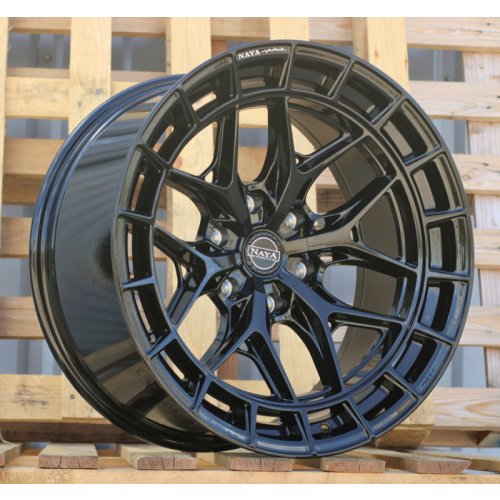 Alu kola Racing Line D1986, 20x10 6x139.7 ET-10, černá lesklá (zátěžová)