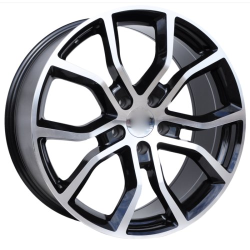 Alu kola Racing Line B5362, 21x9.5 5x130 ET46, černá + leštění
