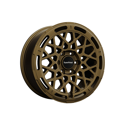Alu kola SUPER METAL CAGE, 18x8 6x120 ET44, bronzová matná (zátěžová)