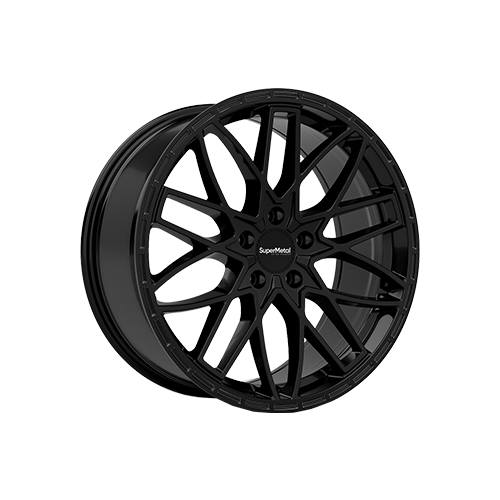 Alu kola SUPER METAL VANE, 20x8 5x160 ET50, černá lesklá (zátěžová)