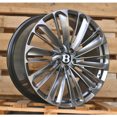 Alu kola Racing Line FB0543J, 22x10 5x130 ET25, titanová metalíza (zátěžová)