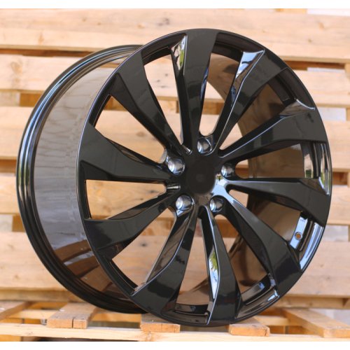 Alu kola Racing Line FB0545, 22x9.5 5x130 ET55, černá lesklá (zátěžová)