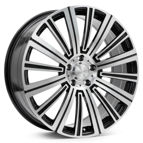 Alu kola Racing Line FB0620P, 23x10 5x112 ET45, černá + leštění (zátěžová)