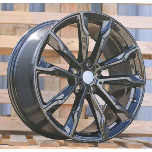 Alu kola Racing Line H3263F, 20x8 5x112 ET27, černá lesklá