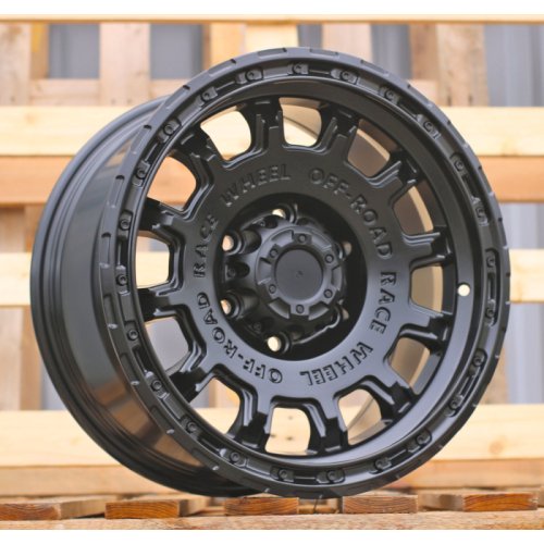 Alu kola Racing Line FBX034, 17x8.5 6x139.7 ET12, černá matná (zátěžová)