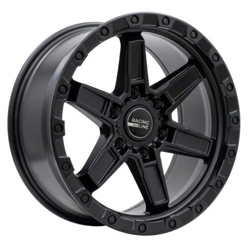 Alu kola Racing Line B5840, 18x9 6x139.7 ET10, černá matná (zátěžová)
