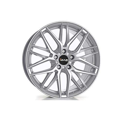 Alu kola AVUS VELGEN AF19, 18x8 5x112 ET45, stříbrná metalíza