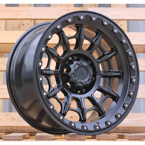 Alu kola Racing Line FBX099, 18x9 6x139.7 ET, černá + leštění