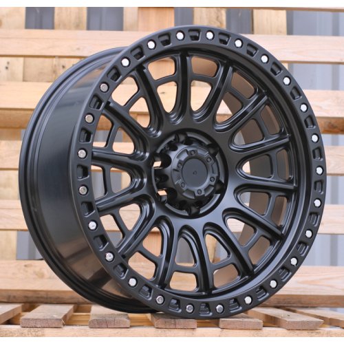 Alu kola Racing Line FBX134, 20x9 6x139.7 ET, černá + leštění
