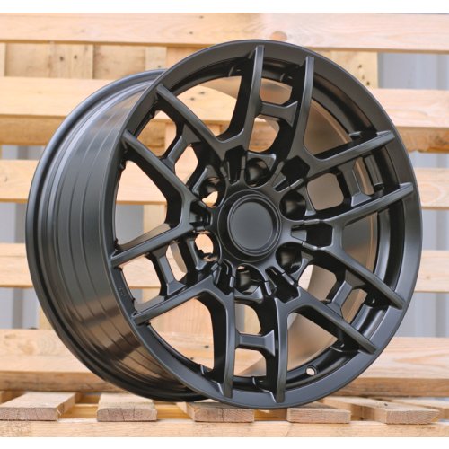Alu kola Racing Line FBX147, 17x9 6x139.7 ET, černá matná