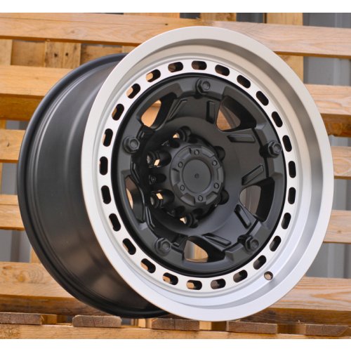 Alu kola Racing Line JT186, 17x9 6x139.7 ET, černá + leštění