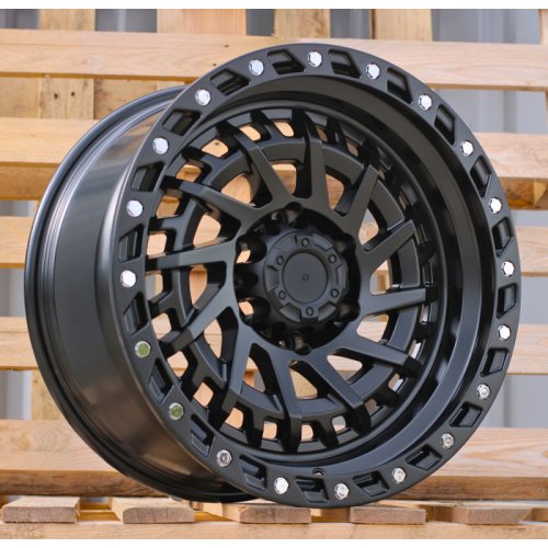 Alu kola Racing Line JT195, 18x9 6x139.7 ET, černá + leštění