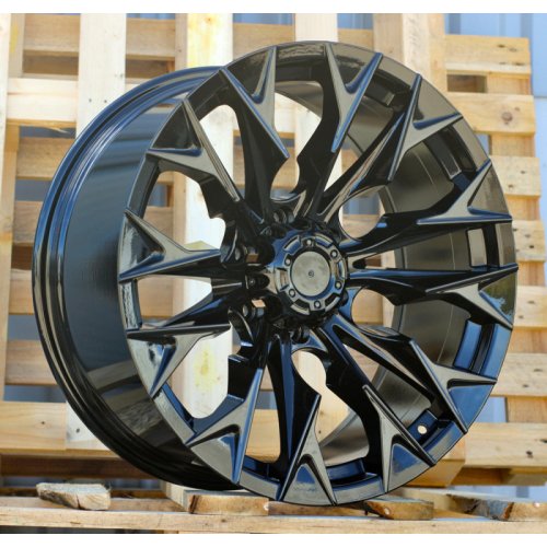 Alu kola Racing Line JT227, 16x8.5 6x139.7 ET, černá lesklá