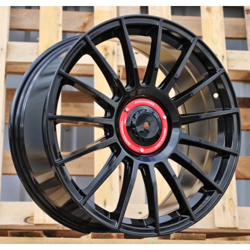 Alu kola Racing Line I0257, 17x7.5 5x114.3 ET42, černá lesklá