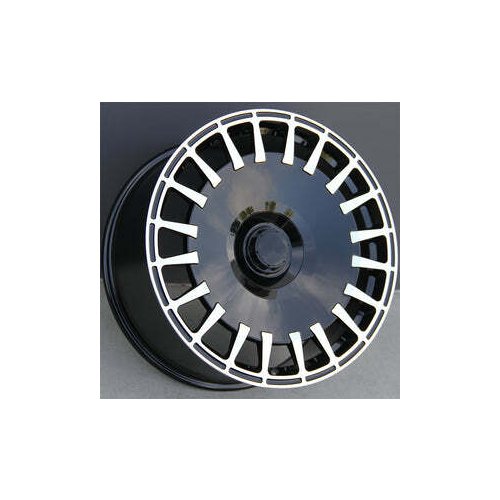 Alu kola Racing Line I0343, 20x9.5 5x112 ET43, černá + leštění (zátěžová)