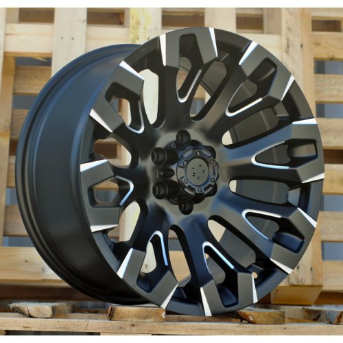 Alu kola Racing Line JT255, 17x9 5x127 ET-10, černá matná