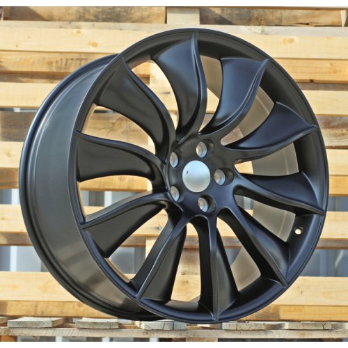 Alu kola Racing Line BY259, 21x9.5 5x114.3 ET50, černá matná (zátěžová)