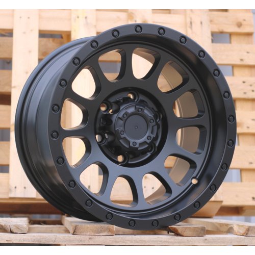 Alu kola Racing Line JT138, 16x8.5 6x139.7 ET, černá matná
