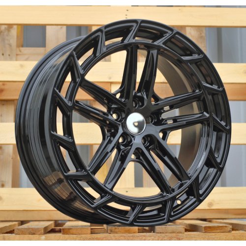 Alu kola Racing Line HF5187, 20x8.5 5x108 ET40, černá lesklá