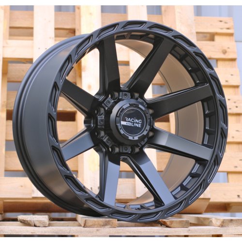 Alu kola Racing Line A8917, 20x10 8x165.1 ET-18, černá matná
