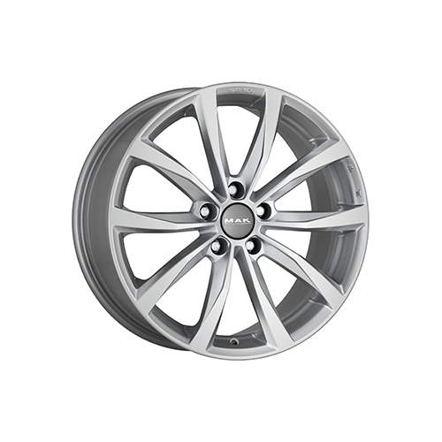 Alu kola MAK WOLF, 18x7.5 5x112 ET51, stříbrná