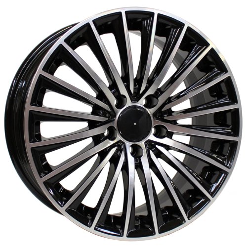 Alu kola Arceo DY1989, 19x8 5x112 ET43, černá + leštění