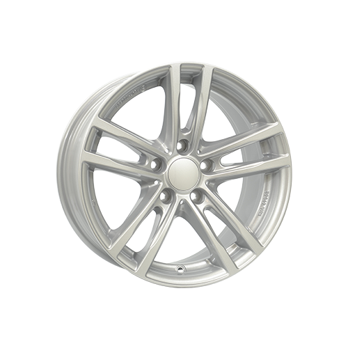Alu kola RIAL X10, 17x7.5 5x120 ET43, stříbrná