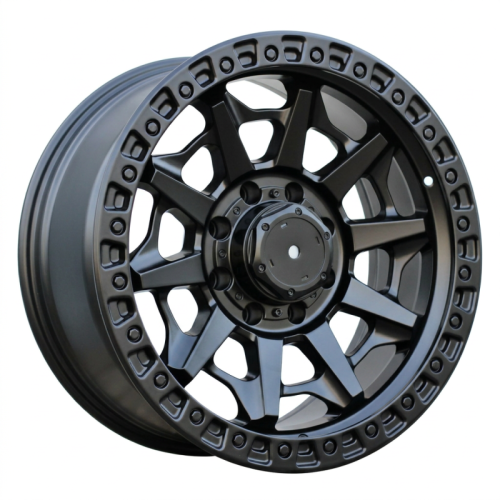 Alu kola Racing Line B1721, 20x9 8x165.1 ET1, černá matná (zátěžová)