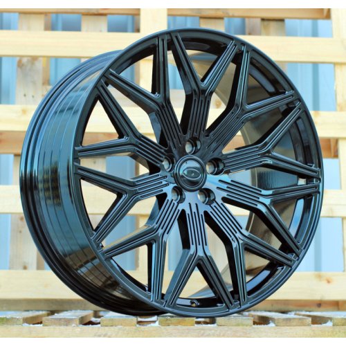 Alu kola Racing Line HF2175, 23x10 5x120 ET38, černá lesklá (zátěžová)