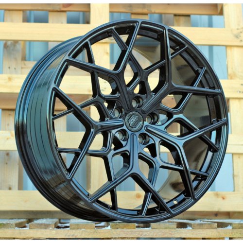 Alu kola Racing Line HF5210, 23x10 5x120 ET38, černá lesklá (zátěžová)