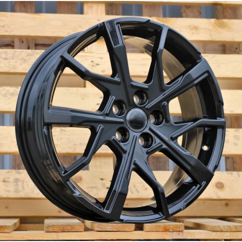 Alu kola Racing Line YF1159, 19x6.5 5x114.3 ET40, černá lesklá