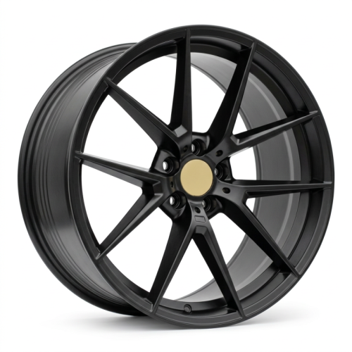 Alu kola Racing Line B1416, 20x8.5 5x112 ET25, saténová černá (zátěžová)
