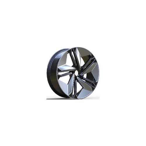 Alu kola Racing Line FBX334, 19x8.5 5x112 ET35, stříbrná + černá lesklá (zátěžová)