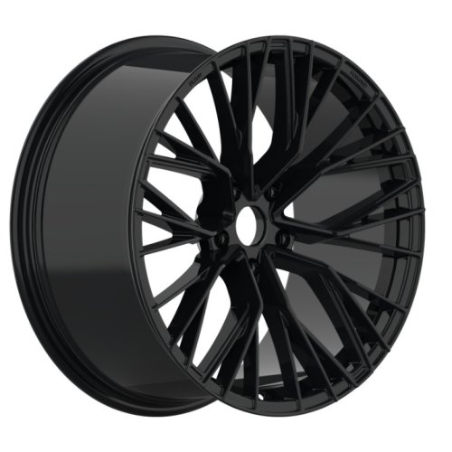 Alu kola Haxer HX024F, 20x10 5x114.3 ET40, černá matná (zátěžová)