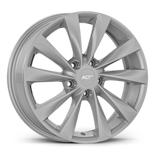 Alu kola AGT 16031, 16x6.5 5x100 ET35, stříbrná
